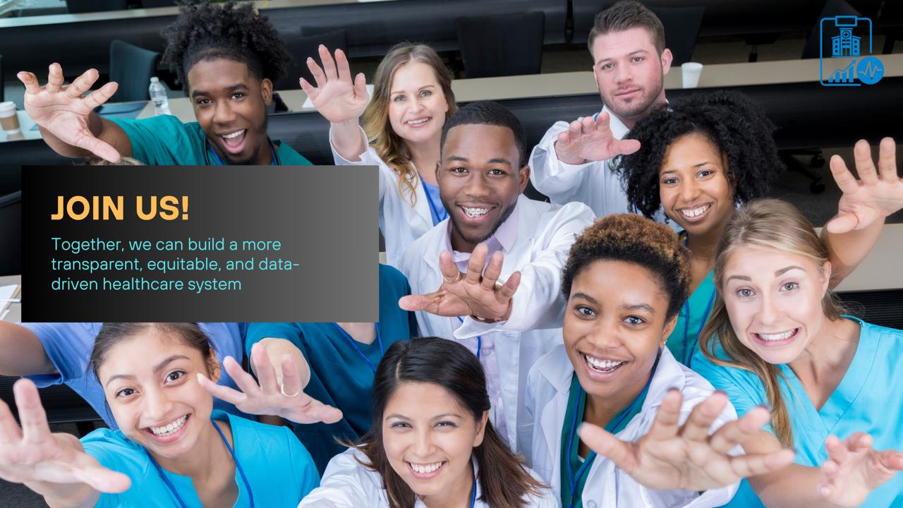 People collaborating on healthcare data and analytics